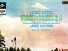 SAXF 1056 - ALBERT ROUSSEL - SYMPHONIE NR. 3 & 4 - ANDRE CLUYTENS - NM