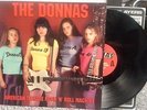 THE DONNAS AMERICAN TEENAGE ROCK 'N' ROLL MACHINE LP + CALENDAR **RARE**