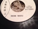 Rare Northern Soul Demo Herb Ward Strange Change Argo