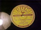 Sun #302, Johnny Cash 78 rpm....The ways of a woman in love/ You're the....