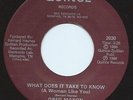 Rare Modern Soul Electro Ballad 45 Greg Mason 'What Does It Take' Quince Hear