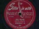 bs78-R&B-SITTIN IN WITH 551-Bill Hayes  w/ Perry Cain