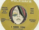 ROY BLACK I Need You MONSTER RARE TEEN ENGLISH PROMO DJ 45 RPM RECORD VG++