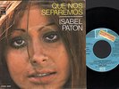 ISABEL PATON canta in spagnolo LUCIO BATTISTI-MINA IO E TE DA SOLI  7+PS SPAIN