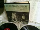 1956 Verdi LA TRAVIATA Rome Opera 3 LP Box Set SD RCA Red Seal LM-6040 Valletti