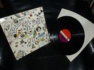 LED ZEPPELIN III 3 EARLY UK PRESS VINYL LP WHEEL COVER RED MAROON LABEL RARE EX