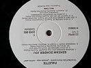 Promo LP Testpressing Will Tura - Eenzaam Zonder Jou - Palette 2342 002