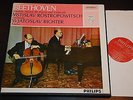 Richter Rostropovich Beethoven Cello Sonatas Dutch Philips Stereo 835182-83AY NM