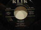 FRED PARRIS & SCRLETS 45 on KLIK, M- & VG+++