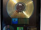 Nirvana Nervermind  US RIAA Music Record Award goldene Schallplatte