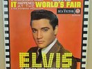 ELVIS PRESLEY IT HAPPENED AT THE WORLDS FAIR OG UK STEREO SILVER SPOT RCA LP 1/1