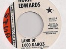 NOKIE EDWARDS : Land of 1,000 Dances (WASP) NW Mod Soul Garage Ventures 45 HEAR