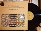 TELEMANN 12 Fantasias for Transverse: Barthold Kuijken LP NM/NM Audiophile