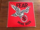 Fear - More Beer LP 1985 OG Restless Press Punk Hardcore Excellent