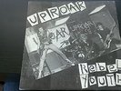 UPROAR REBEL YOUTH EP SKINHEAD PUNK OI VG+/VG+