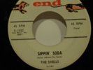 THE SHELLS 45 on END, VG+++ & VG+++ Great