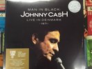 JOHNNY CASH MAN IN BLACK LIVE IN DENMARK 2 LP VINYL ALBUM 2015 BLACK FRIDAY RSD