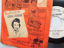 LENA HORNE Rare 1955 RCA Victor 47-6073 Picture sleeve WHITE LABEL PROMO 45 w100