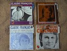 CLAUDE FRANCOIS / 4 SP AVEC LANGUETTE NEUF DISQUES FLECHE PHILIPS FRANCE