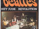 THE BEATLES Hey Jude / Revolution Parlophone DP 570 Rare Swedish pic sleeve
