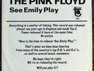 Pink Floyd on Tower   See Emily Play  US Picture Sleeve Promo 45   SUPERB