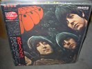 BEATLES rubber soul ( rock ) - mono - japan obi - red vinyl -