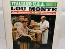 LOU MONTE SIGNED Autographed LP   ITALIANO U.S.A.    LEUKEMIA FOUNDATION
