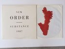 New Order Substance 1987 Lp