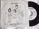 The Who SQUEEZE BOX orig MCA picture sleeve PROMO 45 with orig lyric sheet NM
