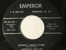 RARE ROCKABILLY- HARDROCK AND THE RHYTHM ROCKERS on EMPEROR 112 