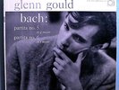 GLENN GOULD BACH PARTITAS RARE ORIG '57 COLUMBIA 6-EYE MONO WHITE LABEL PROMO LP