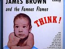 JAMES BROWN THINK INSANELY RARE ORIG'59 KING MONO LP w/WITHDRAWN BABY FACE COVER
