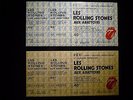 RARE 2 TICKETS CONCERTS ROLLING STONES 5 & 6 JUIN 1976 AUX ABATTOIRS PARIS