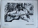 ROBBIE BASHO PRESS KIT-2 PHOTOS/5 PAGES-1969