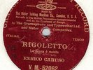 Enrico CARUSO - Rigoletto: La donna e mobile