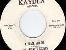 Northern Soul Original - Leverett Sisters - A Place For Me - Listen