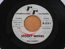 RON BARRETT Spooky Movies/Everybody Stomp 45 R&B Teen Rocker HEAR