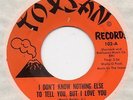 MONICA - I DON'T KNOW NOTHING ELSE (TOXSAN) RARE FUNK/NORTHERN SOUL/R&B 45 RPM