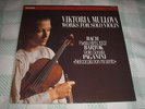 VIKTORIA MULLOVA Works For Solo Violin LP PHILIPS 1Y/2Y 1988 BACH BARTOK PAGANIN