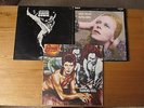 3 DAVID BOWIE LPs Diamond Dogs Man WhoThe Sold World Hunky Dory