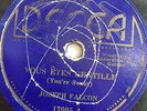 CLEOMA & JOSEPH FALCON DECCA 17005 CAJUN COUNTRY 78 RPM RECORD V-