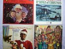 CHRISTMAS (4-LP Lot) Bing Crosby/Frank Sinatra/Johnny Mathis/Cash/Andy Williams