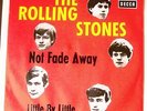 THE ROLLING STONES - NOT FADE AWAY / LITTLE BY  GERMAN FIVE HEAD DECCA 1964 MINT