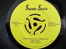70's SOUL 45-The Tams-The Precious Moment-Sounds South HEAR