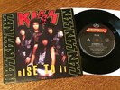 KISS:Rise To It/Silver Spoon. RARE Aussie/OZ Only 7