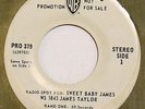 JAMES TAYLOR Radio Spot for Sweet Baby James 45 PROMO ONLY radio ad 1970 7”