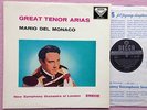 MARIO DEL MONACO & EREDE Great Tenor Arias ORIG Decca WBg SXL 2122 UK-1959 LP NM