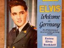 RARE Elvis Presley - WELCOME IN GERMANY Vinyl Record BOOKLET ROMA LPM-11058