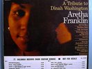 ARETHA FRANKLIN UNFORGETTABLE RARE ORIG '64 MONO WHITE LBL PROMO LP w/TIME STRIP