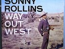 SONNY ROLLINS WAY OUT WEST ULTRA-RARE ORIG '57 CONTEMPORARY MONO LP 1st COVER